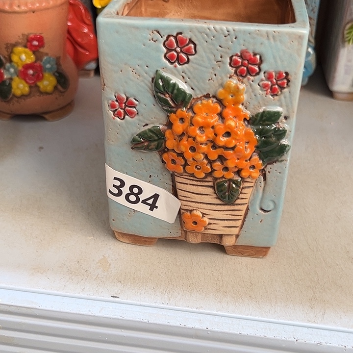 粗陶材质多肉花盆