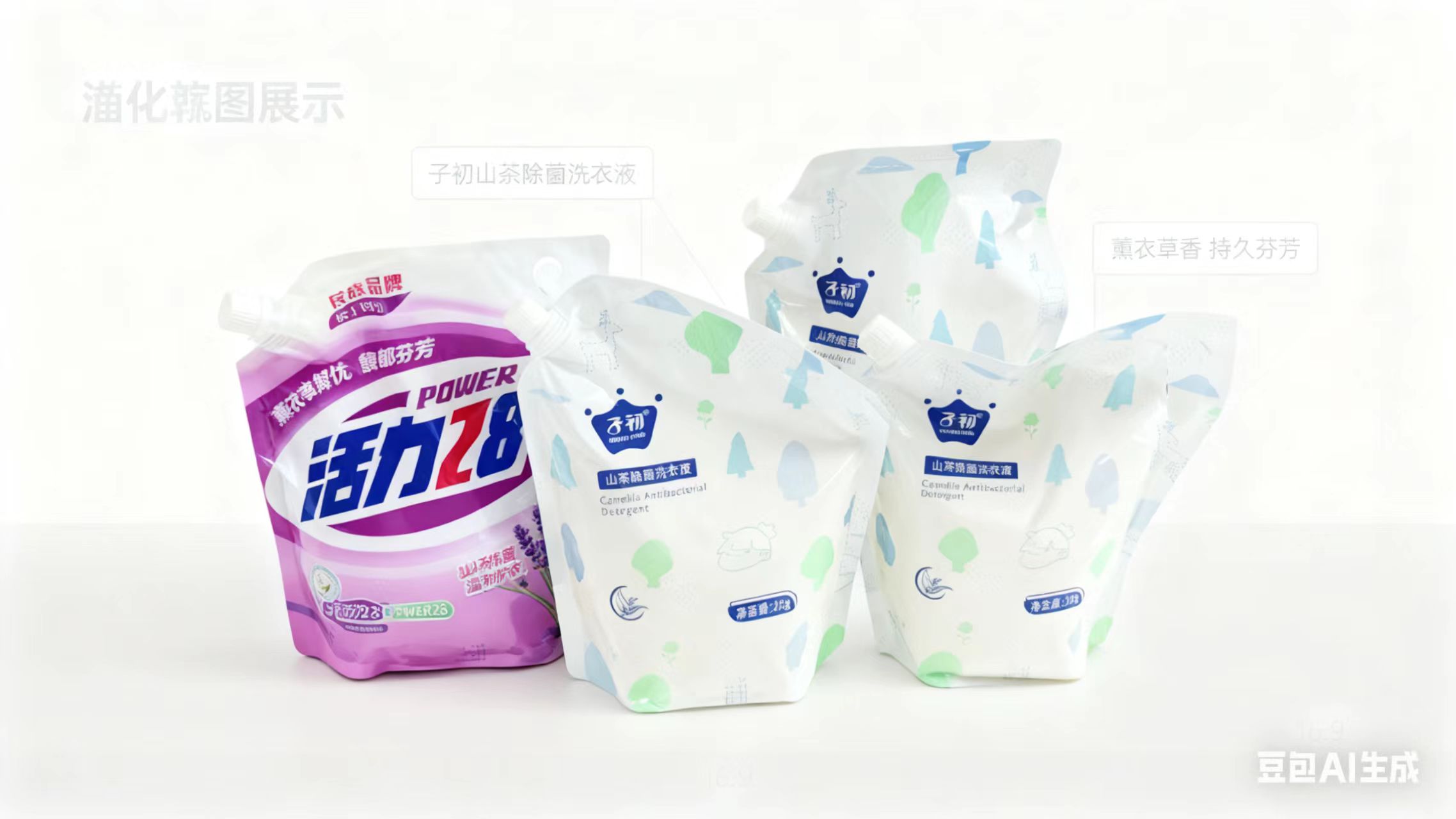 奶油妈福袋-去污洁净洗衣液