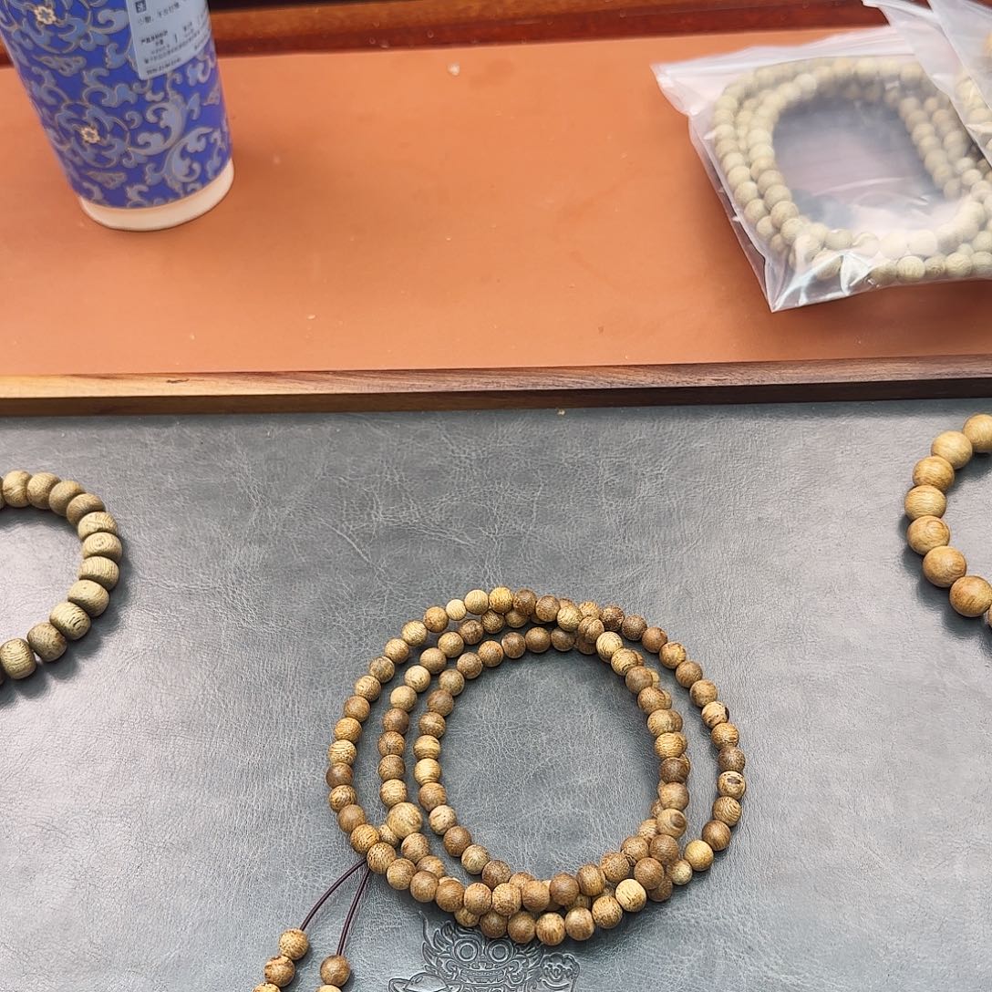 手串沉香CZx106，卡7菩萨棋多圈