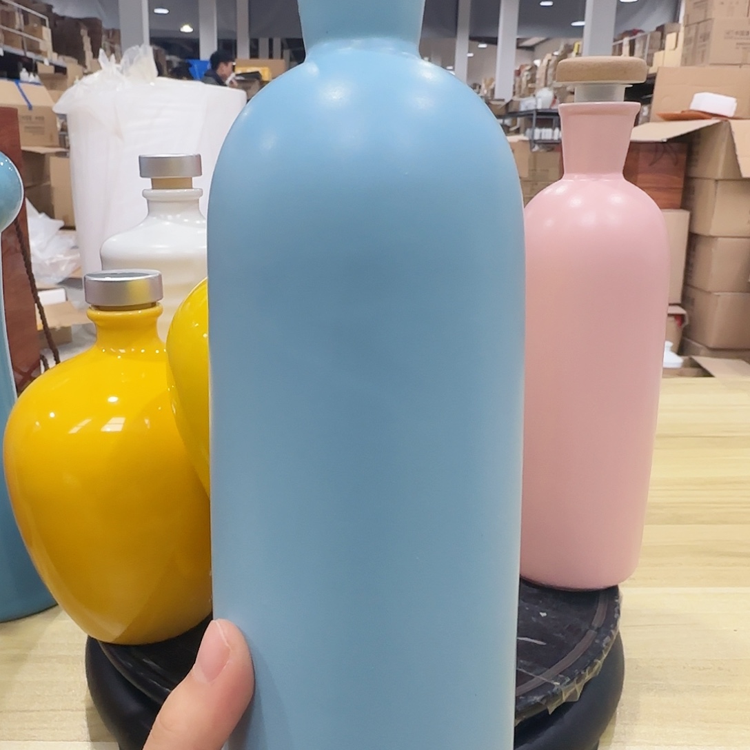 10个蓝色酒瓶清仓福利