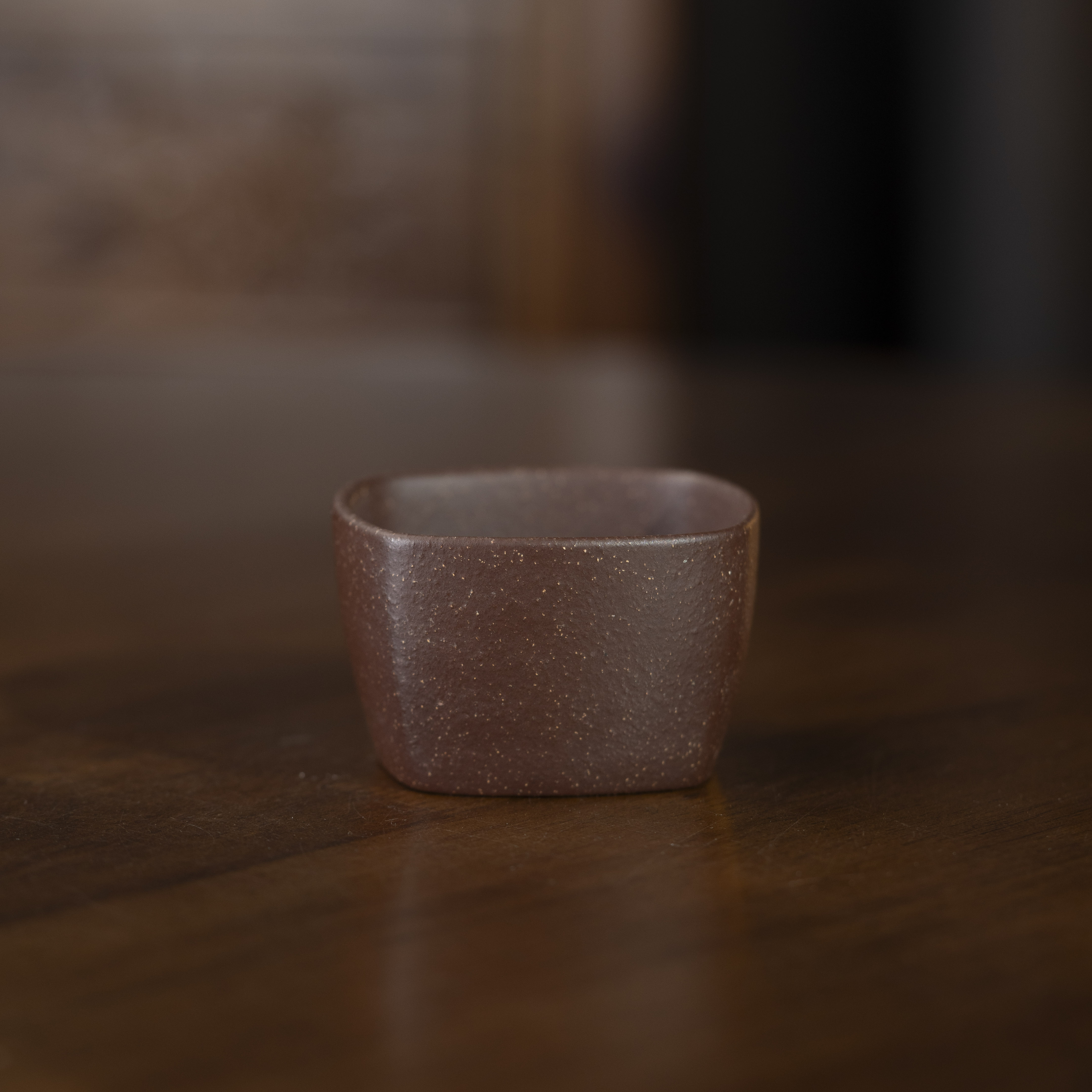 主人方杯 紫段共生80cc 家用紫砂茶周边TL