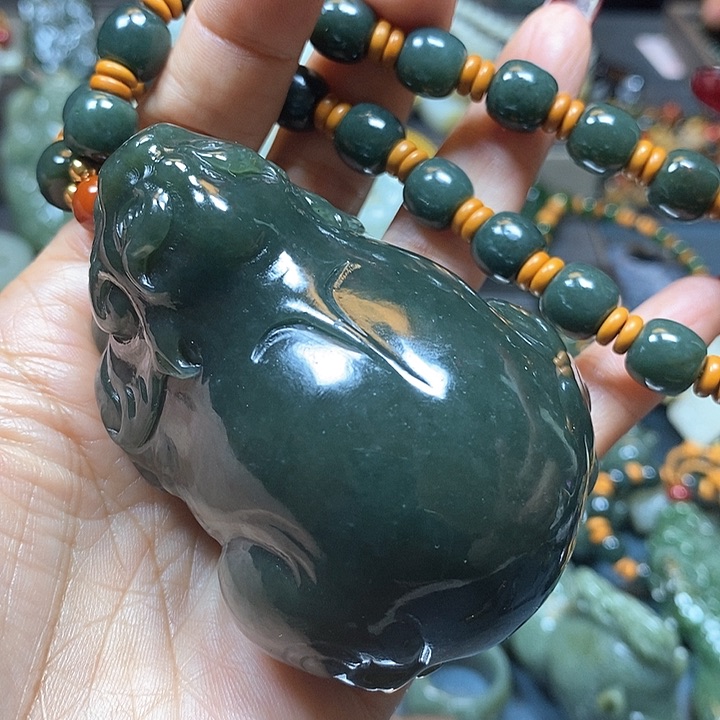 和田玉挂件未镶嵌