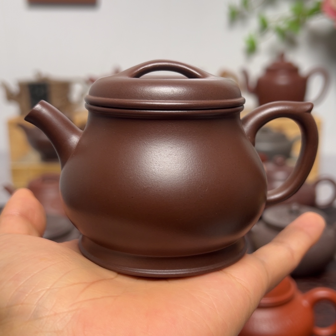 紫砂茶壶150cc 陈腐老紫泥