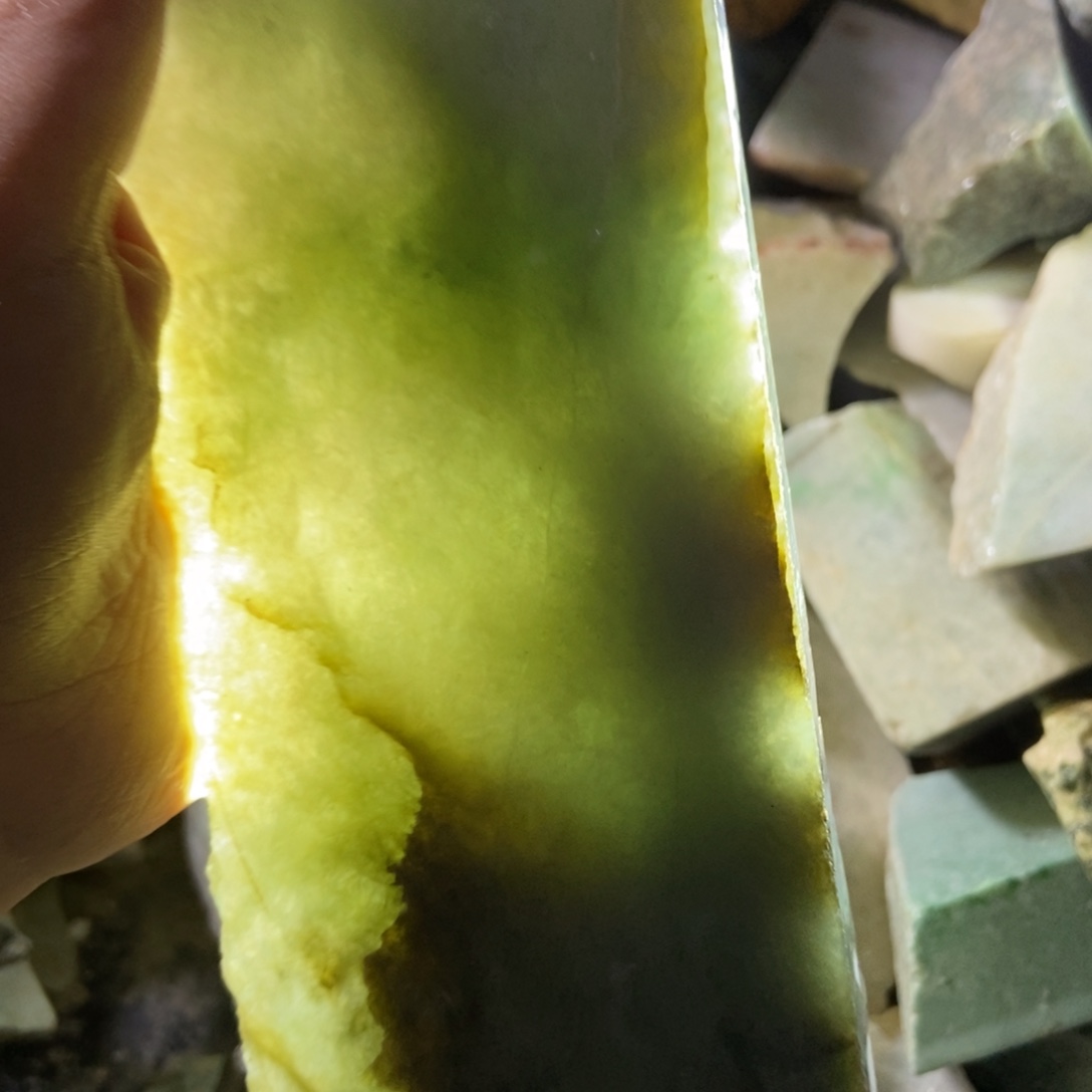 翡翠未镶嵌挂件天然翡翠