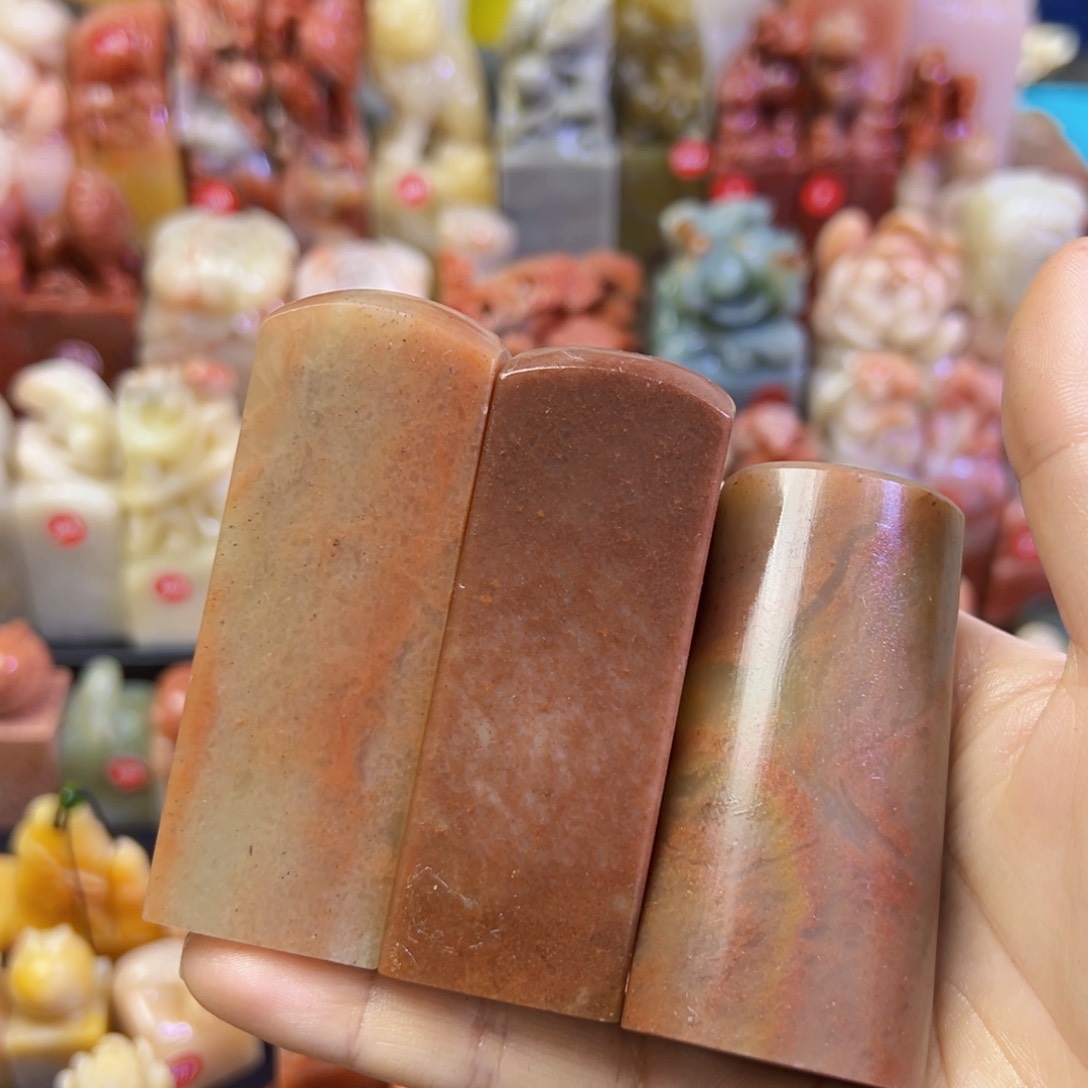 昌化石印石馮*事手工制作