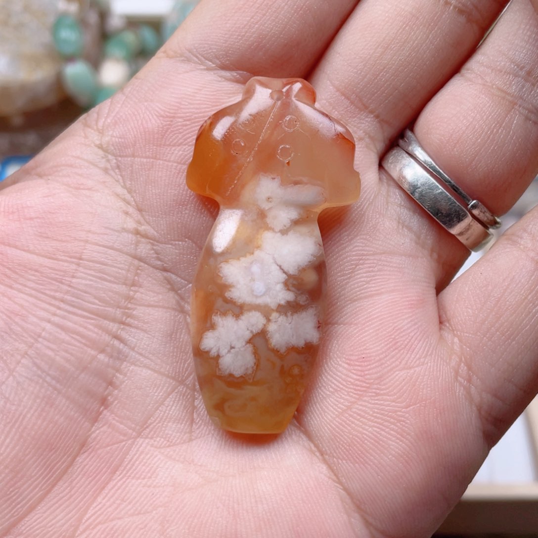 未镶嵌玛瑙/玉髓珠宝奇石