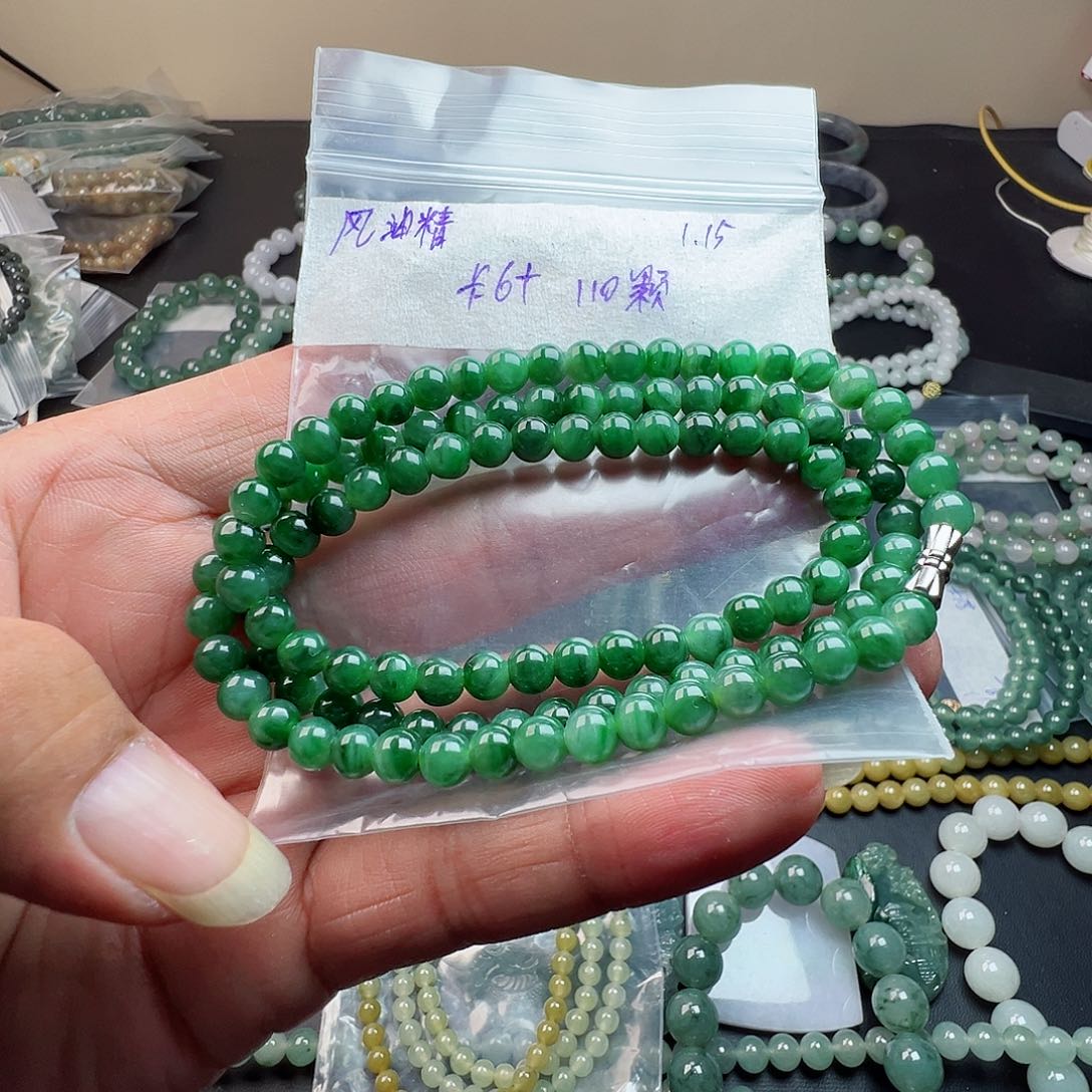 定制翡翠未镶嵌风*精