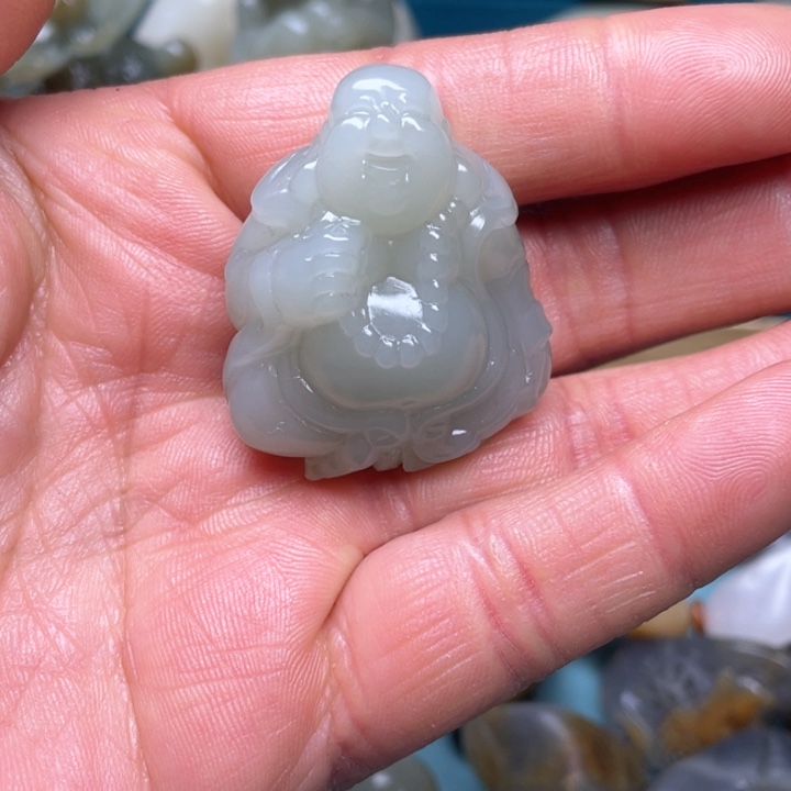 和田玉（糖玉）颈饰未镶嵌