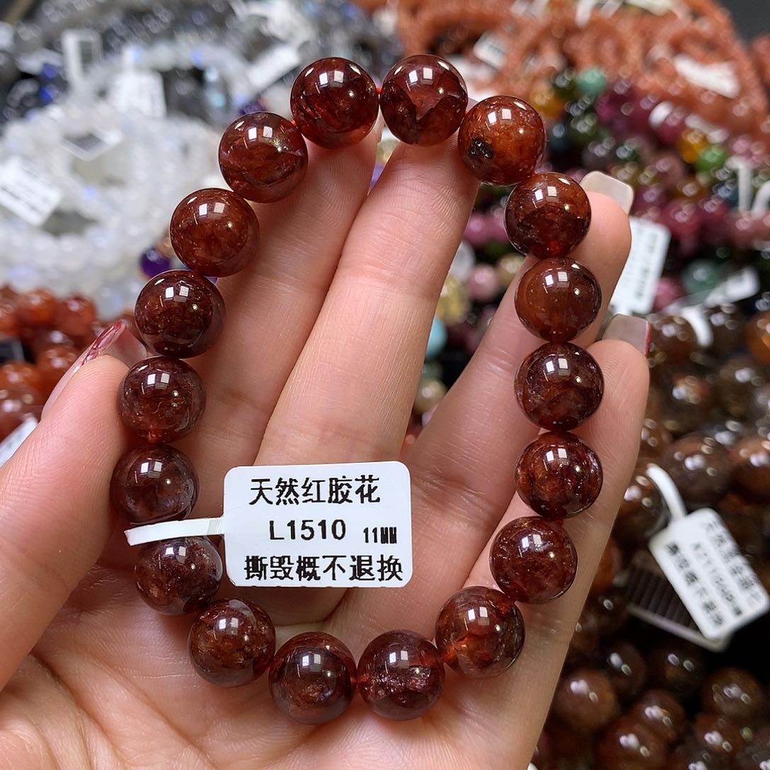 水晶手链未镶嵌，