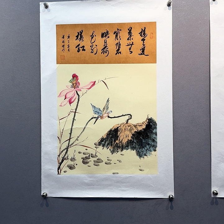 国画书法作品多次参加全国