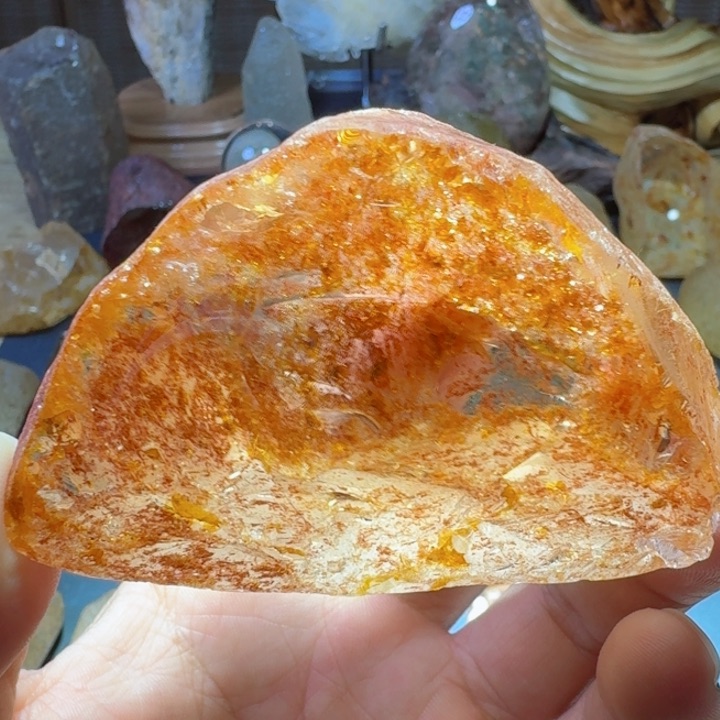 水晶水晶原石未镶嵌思****由