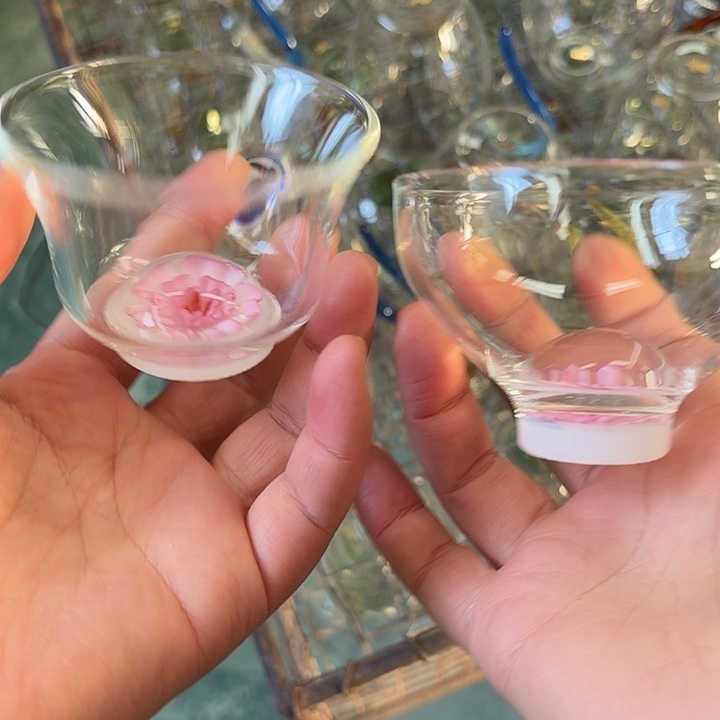 手工艺品玻璃玻璃茶器清杯➕郎杯唐韵