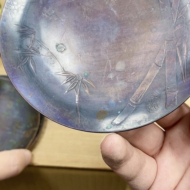 瓷片瓷制作工艺品摆件