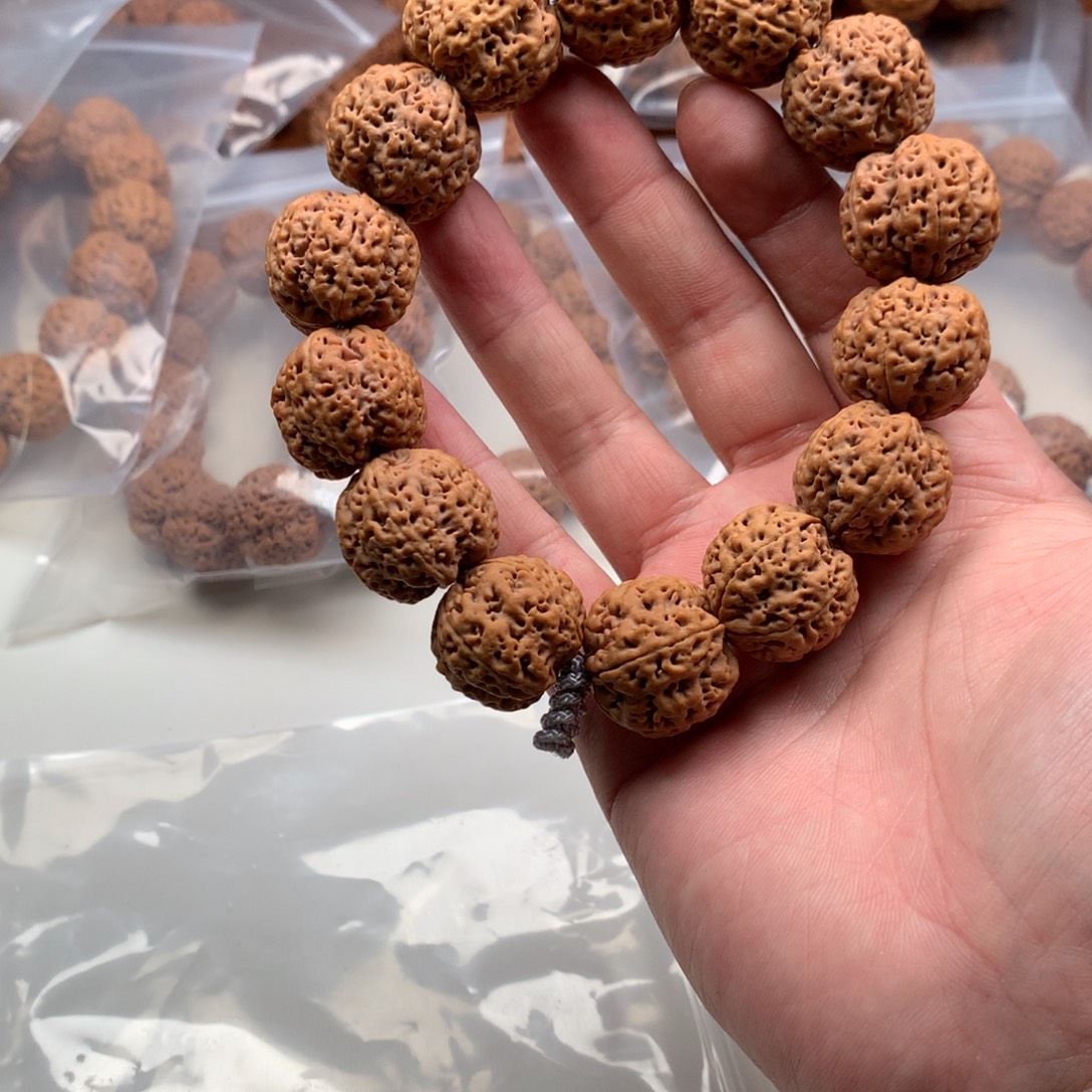 手串金刚菩提23.5左右闷尖梁蜂王