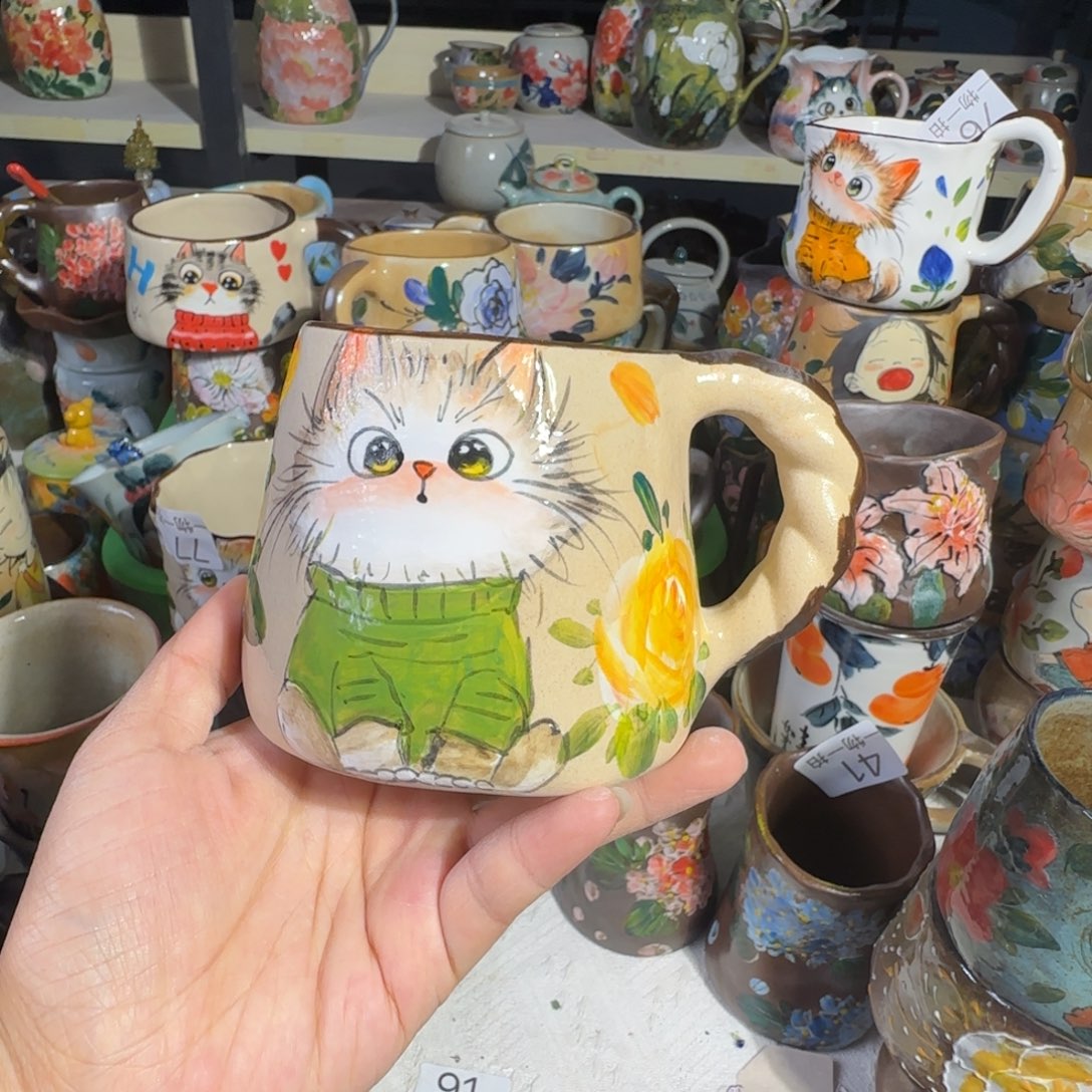 景德镇手工陶瓷釉下彩紫砂正品78