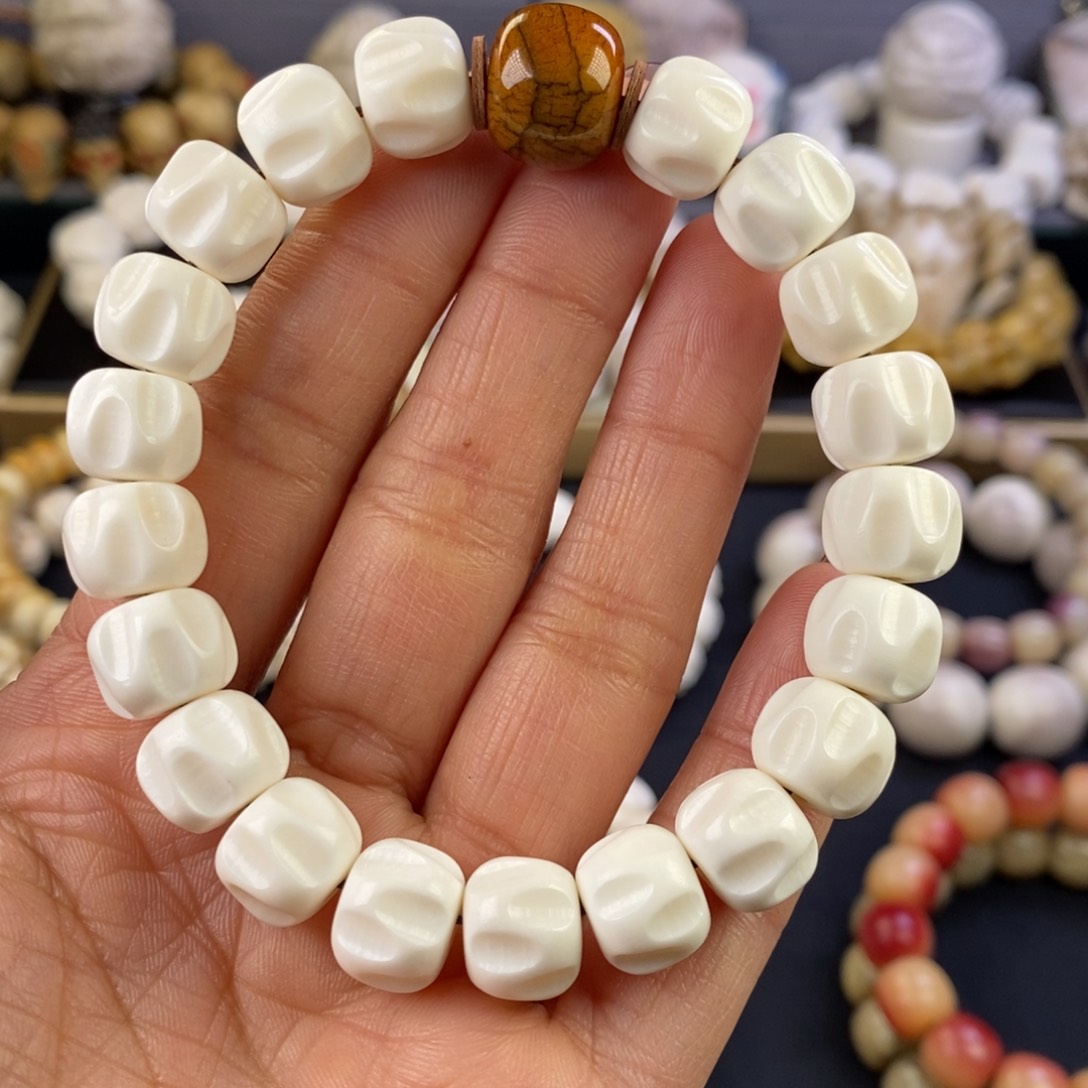 鹿骨把件眠*好看好玩