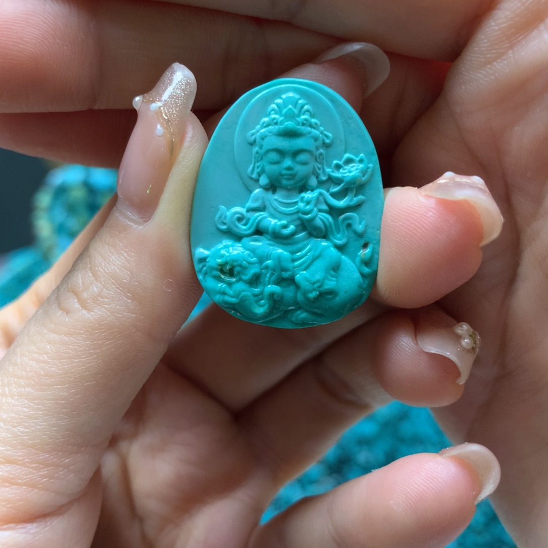 绿松石吊坠未镶嵌