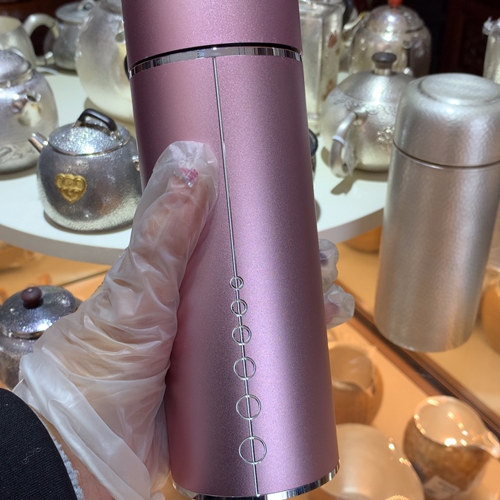 蒙****理足银999内胆50克左右茶杯保温杯