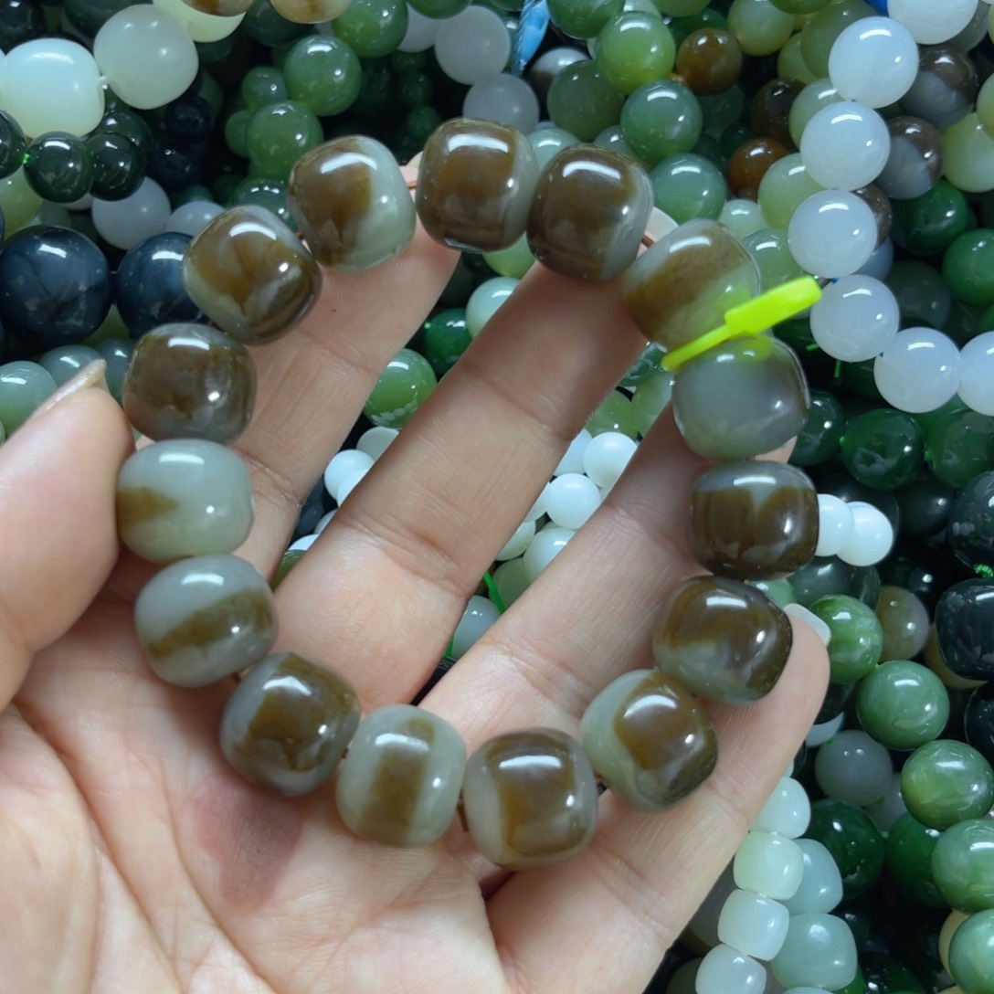 和田玉手链未镶嵌