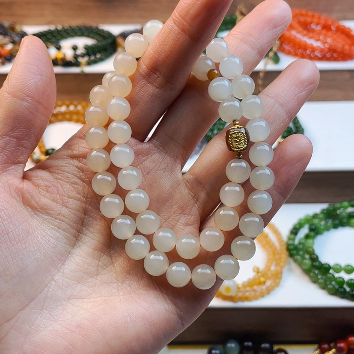 【闪购商品】和田玉手串未镶嵌