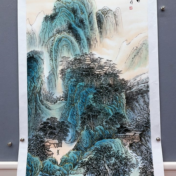 国画书法作品多次参加