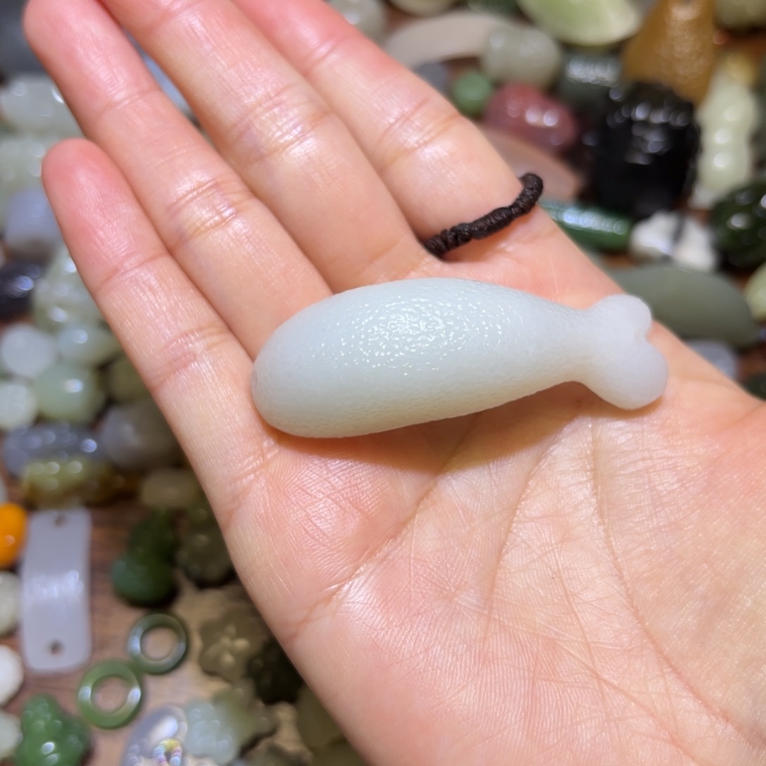 和田玉珠宝半成品未镶嵌