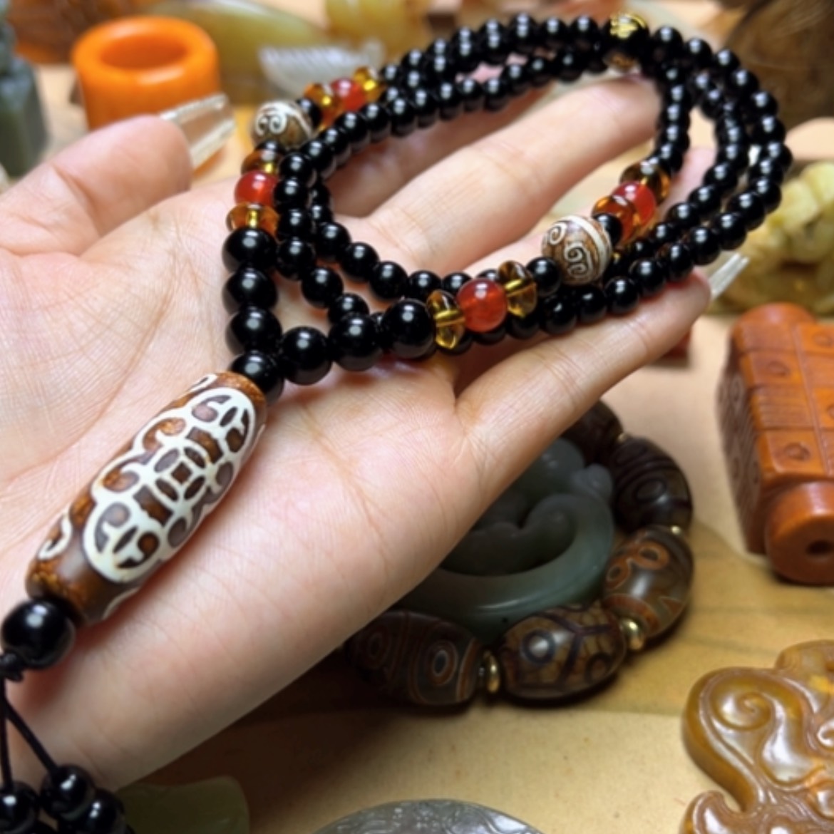 【闪购商品】玛瑙/玉髓颈饰未镶嵌