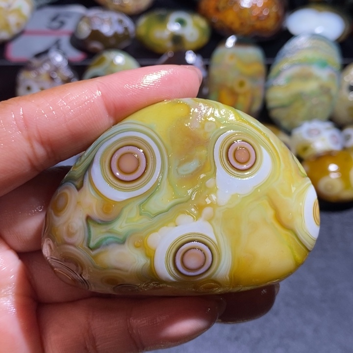 玛瑙/玉髓未镶嵌吊坠(不含链)202