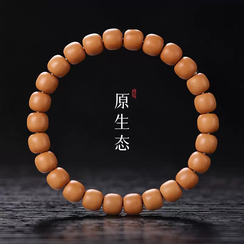 猴头核桃老型小馒头料10➕尺寸全品精工手串原皮原色