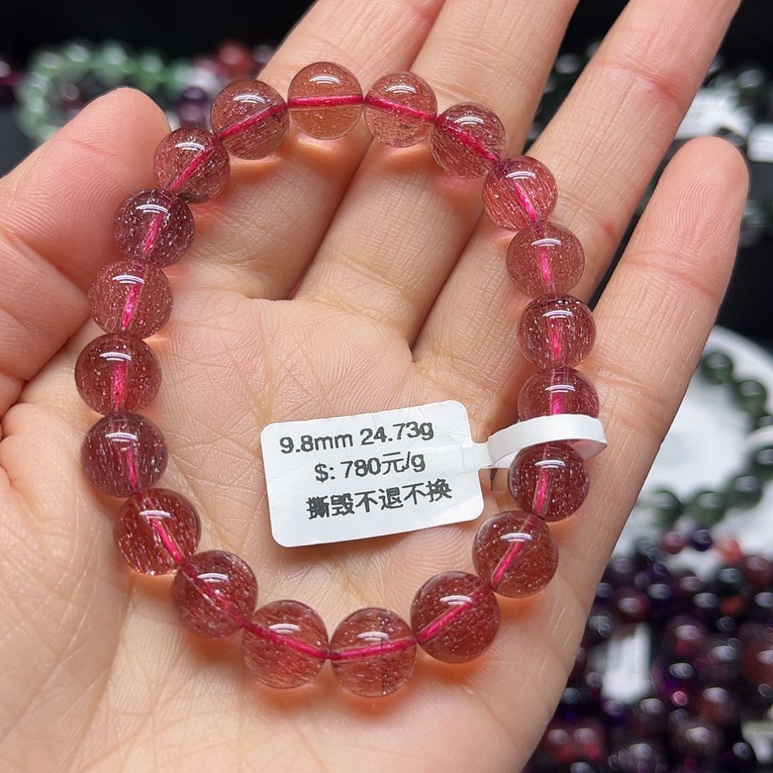 水晶手链未镶嵌手链