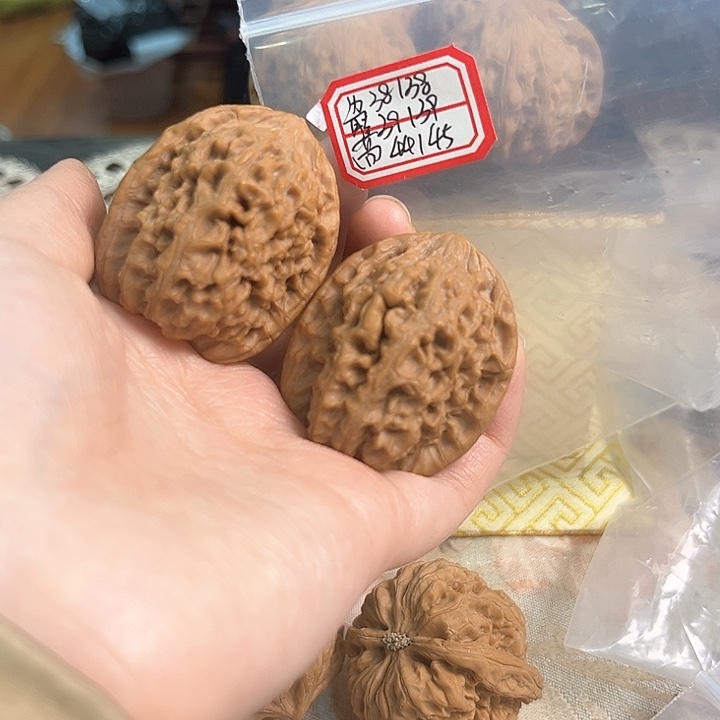 文玩核桃把件非嫁接将军榜