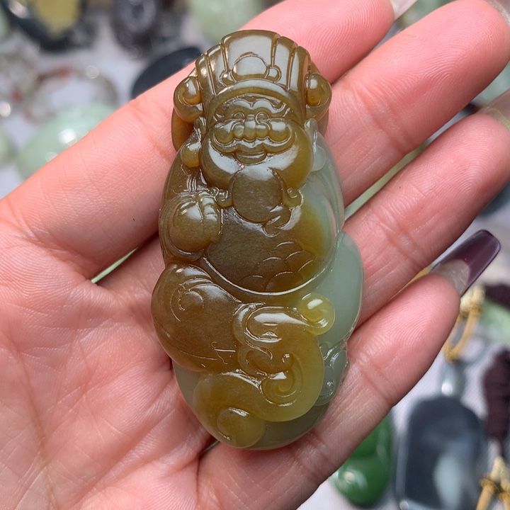 和田玉挂件未镶嵌