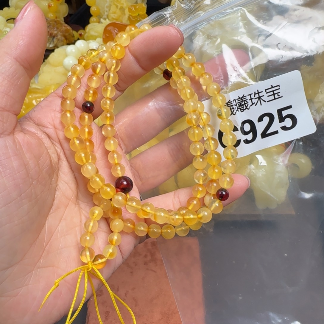 蜜蜡未镶嵌珠宝奇石6