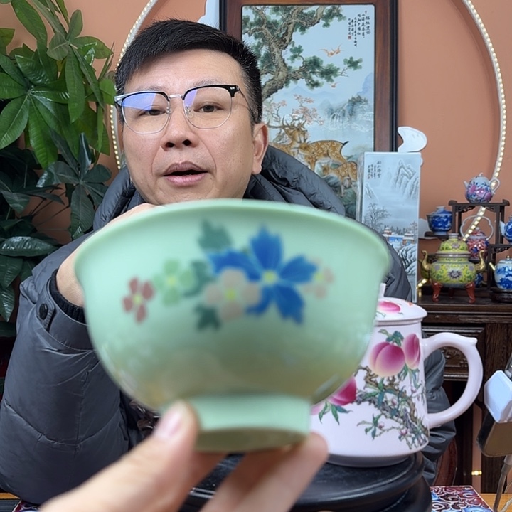 陶摆件景德镇陶瓷手工制作