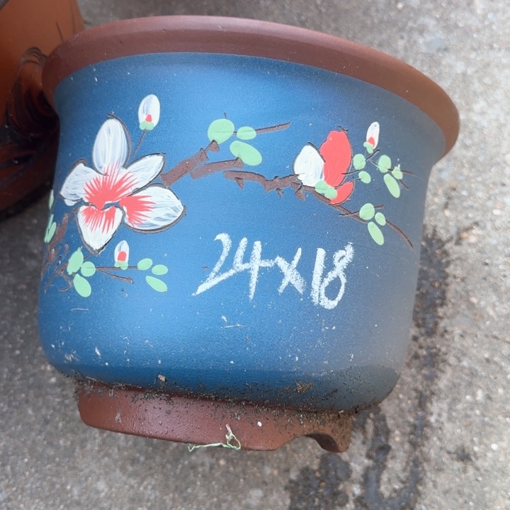 紫砂花盆特价清仓