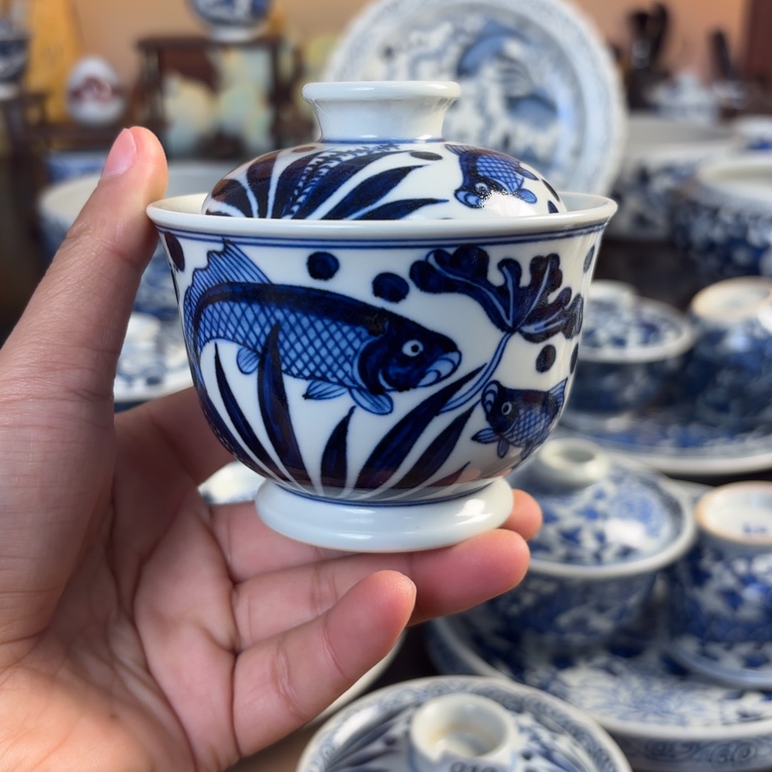 景德镇手工手绘茶具