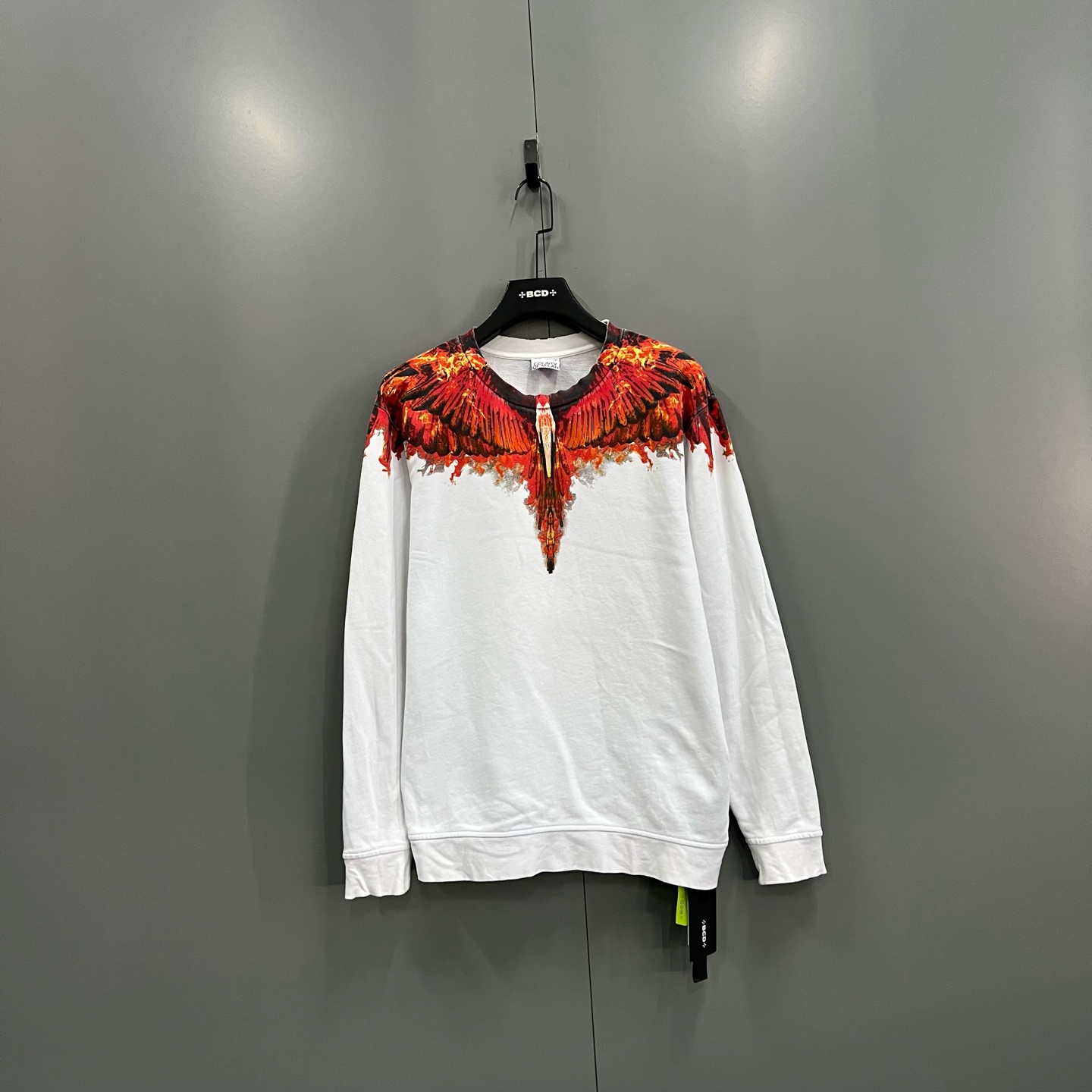 99新 maje jp1217 MB 翅膀印花圆领卫衣 S码 609606