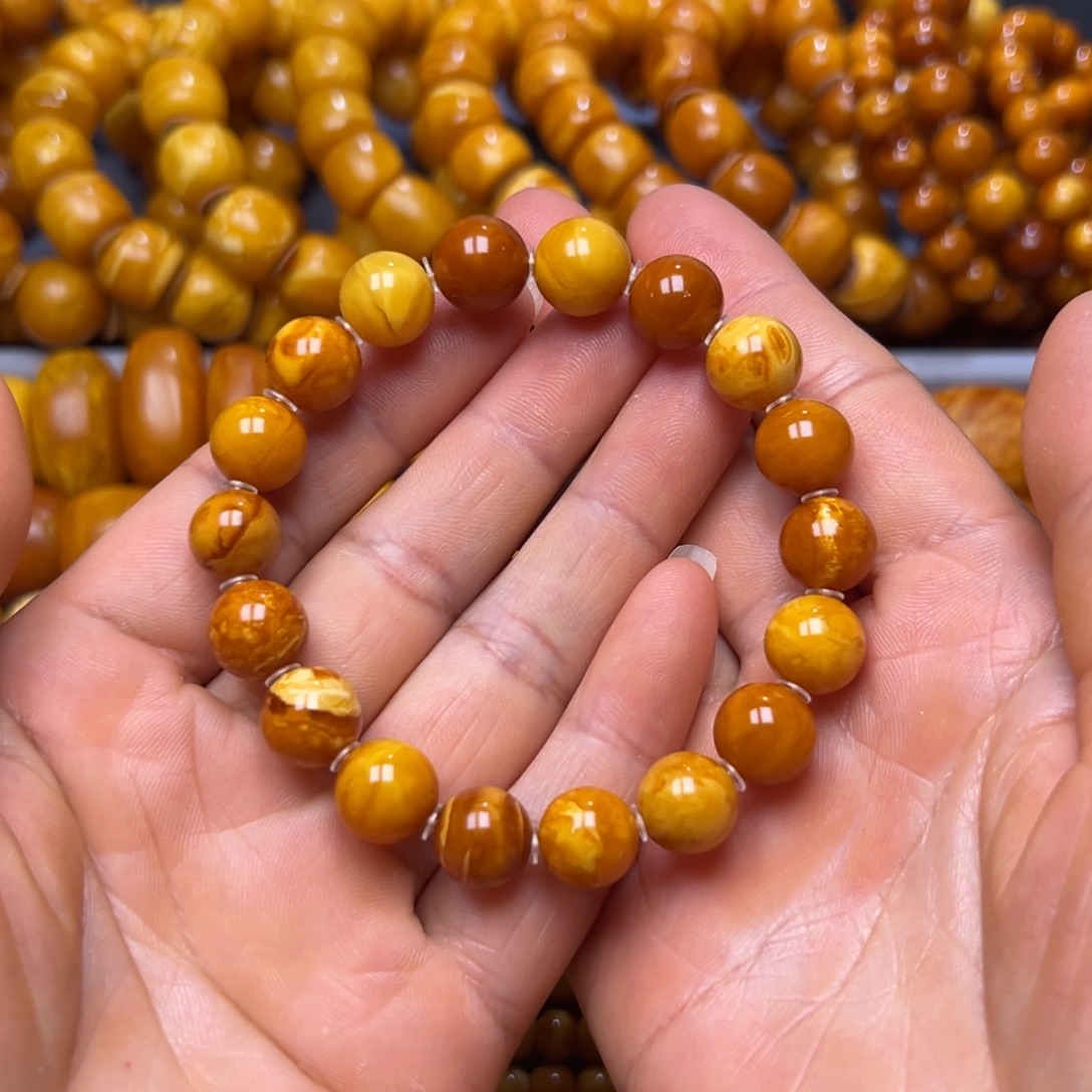 琥珀未镶嵌吊坠(不含链)