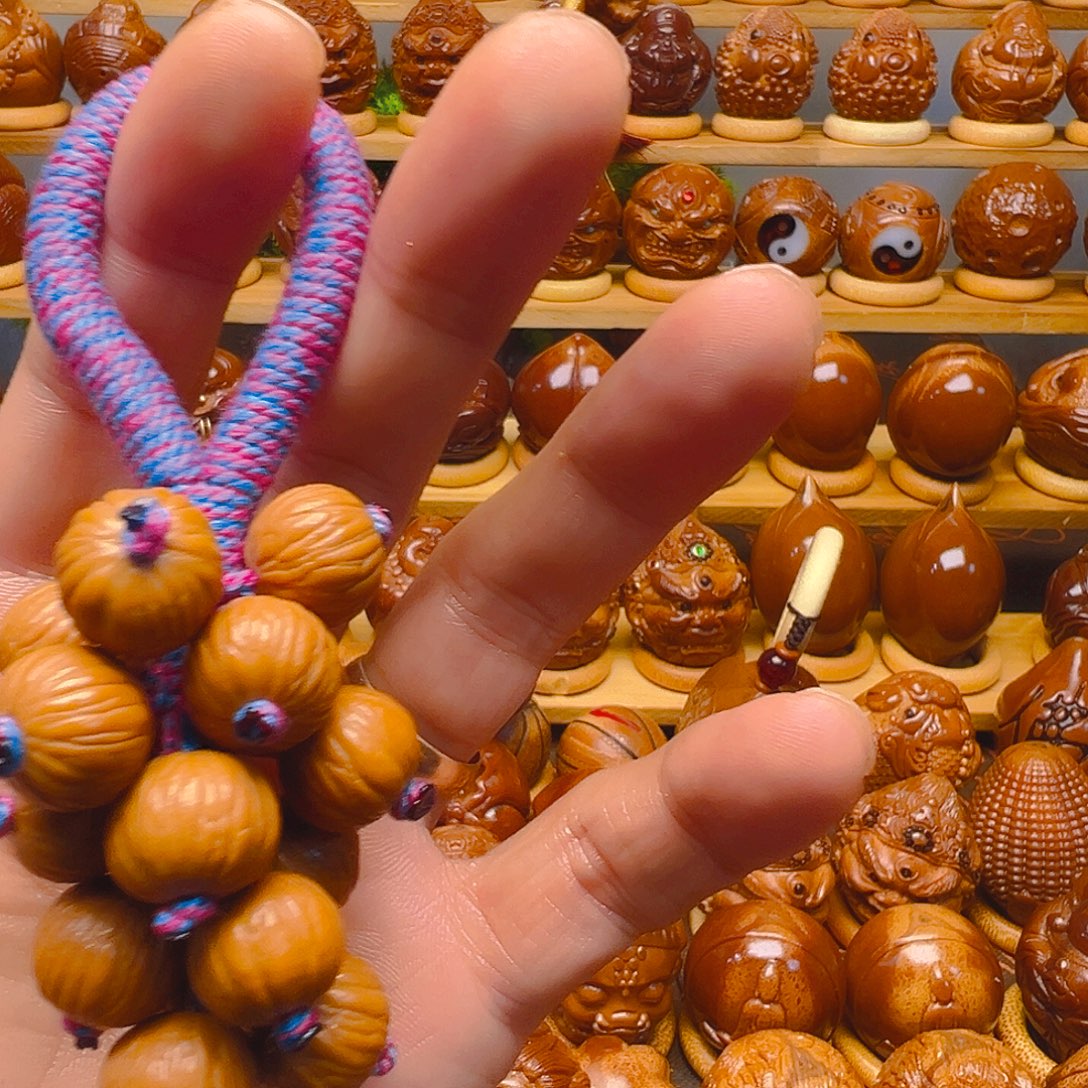 小***郎手串/手链橄榄核葡萄串猴头