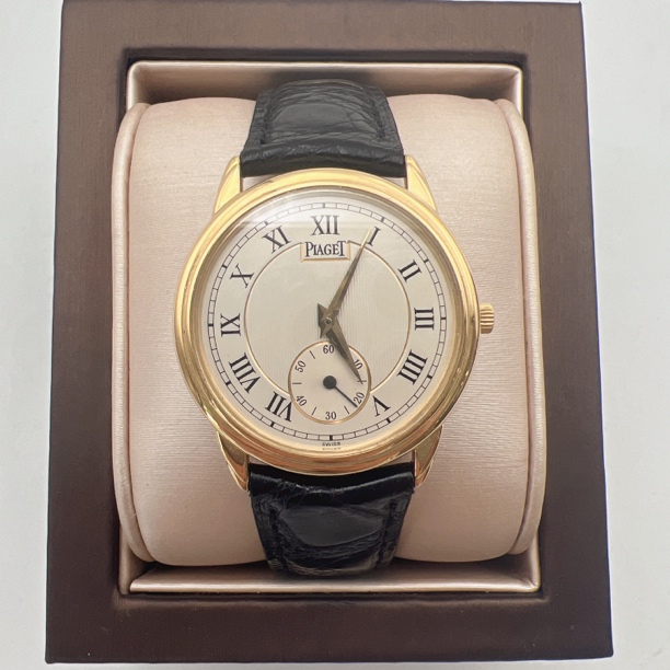 95新 Piaget/伯爵 小伯爵16589手动机械瑞士名表赠表带赠手链
