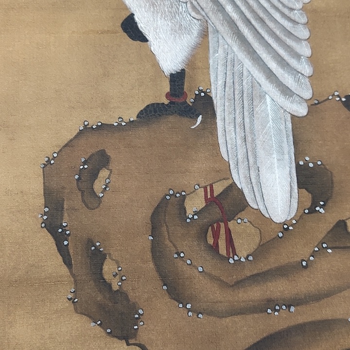 绘画谈***藏花鸟作品，精品挂画