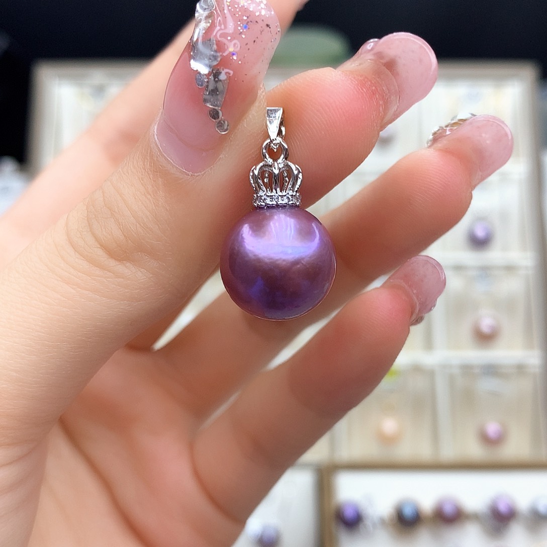 淡水珍珠颈饰合金