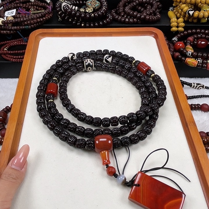 涅***生星月菩提吊坠金刚