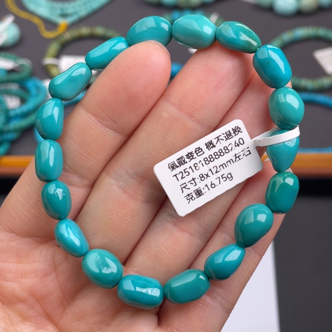 未镶嵌绿松石珠宝奇石