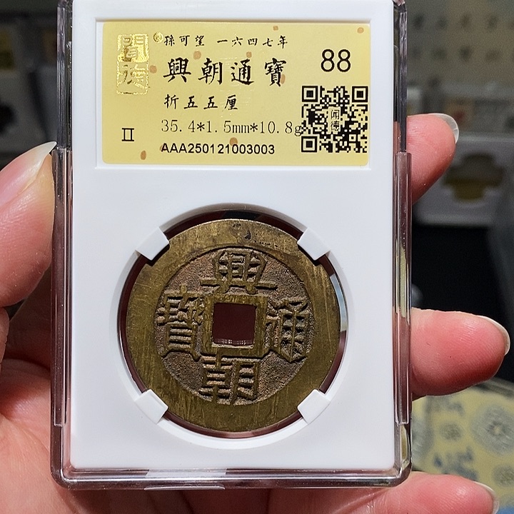 铜瀚海文物A兴朝通宝3003