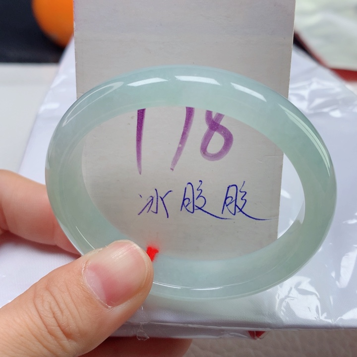 翡翠手镯未镶嵌54贵妃