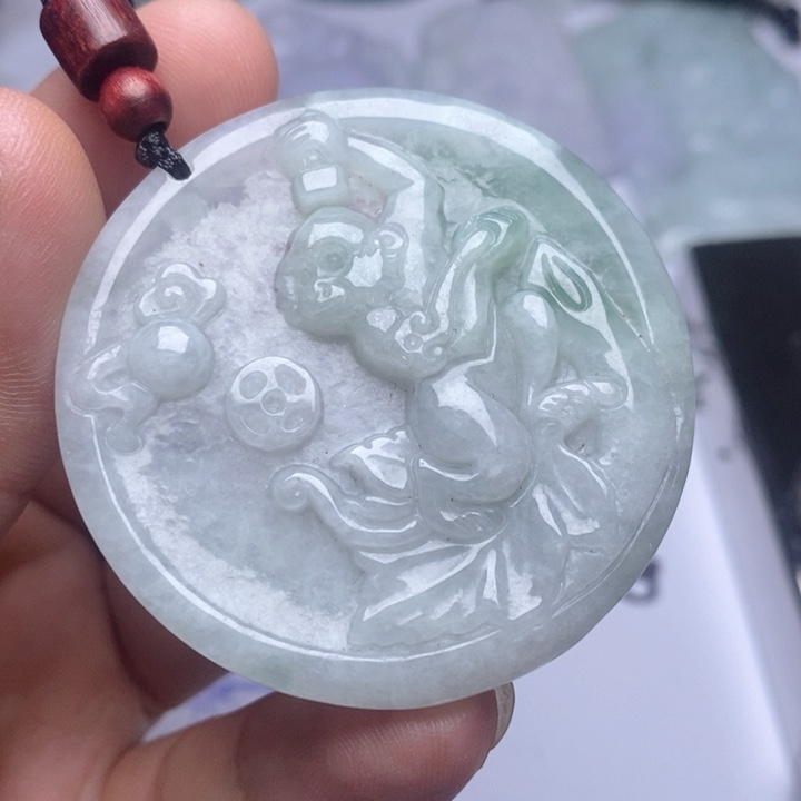 颈饰未镶嵌翡翠翡翠