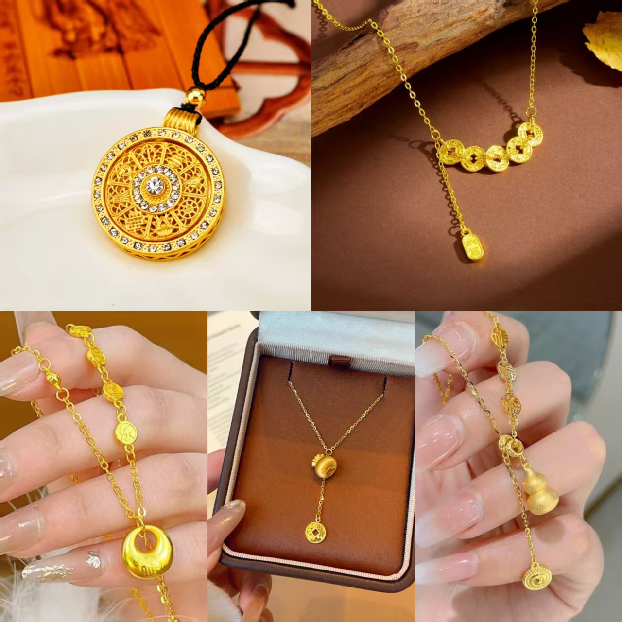 钛钢项链 【K盘专属】冬季新款时尚简约气质百搭钛钢项链