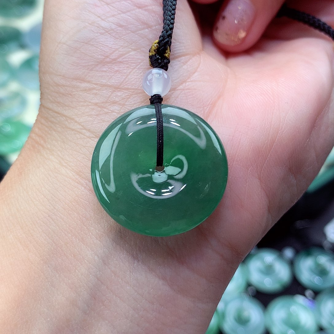 翡翠颈饰未镶嵌71翡翠23.7/6