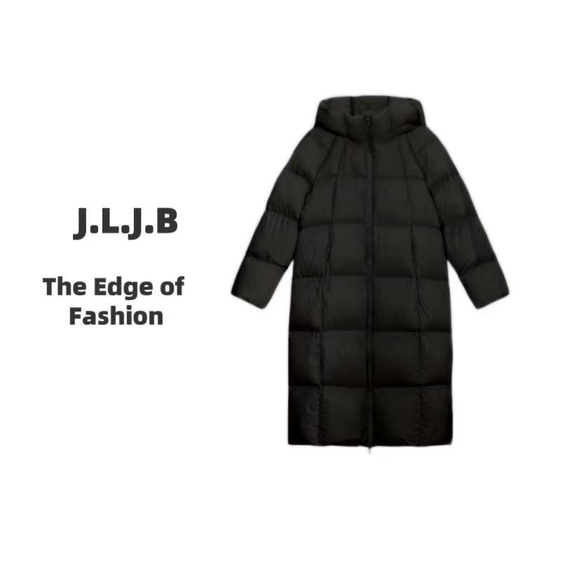 【ZRNZ专属】95白鹅绒新款2025秋冬时尚休闲加厚长款保暖羽绒服9003